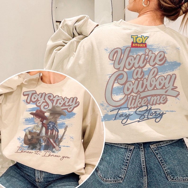 Camisetas de Disney de doble cara de Tay Story, camiseta de Tay Story Friends, viaje a Disneyland WDW en familia 2026, camisetas "Tienes un amigo en mí" Ivory/Sand/Natural