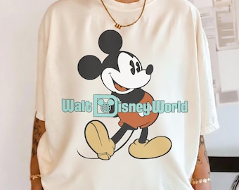 Vintage Mickey Mouse Classic Shirt, Retro Walt Disney World Family Trip 2026 Tee, Disneyland Vacation, Mickey & Co, Disney Tee For Kid Youth