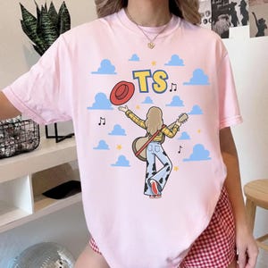 Comfort Colors I Knew It I Knew You Shirt, TS 2026 Tshirt for Fan, Toy Story Song Inspired Tshirt Blossom/Light Pink