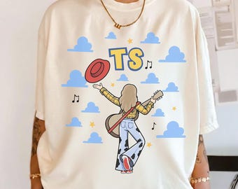 Camiseta Comfort Colors "Lo sabía, te conocía", camiseta TS 2026 para fans, camiseta inspirada en la canción de Toy Story.