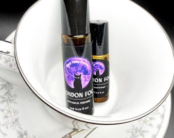 LONDON FOG | Natural Gourmand Perfume – Earl Grey Tea, Lavender, Honeyed Cream