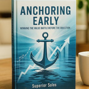 Anchoring Early Sales Book | High-Ticket Sales Anchoring Strategies & One-Call Close Guide | Build Trust and Close Deals with Confidence