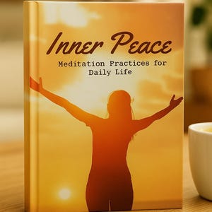 Meditation Guide for Inner Peace eBook | Daily Mindfulness & Stress Relief Practices Ebook| Calm  Clarity Book | Digital Download