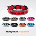 Custom Dog Collar, Personalized Dog Collar, Embroidered Dog Collar with Name and Phone Number, Gift for Dog Mom/Dad, Dog Collar & Leash Set product logo