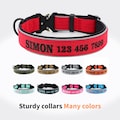 Custom Dog Collar, Personalized Dog Collar, Embroidered Dog Collar with Name and Phone Number, Gift for Dog Mom/Dad, Dog Collar & Leash Set product logo