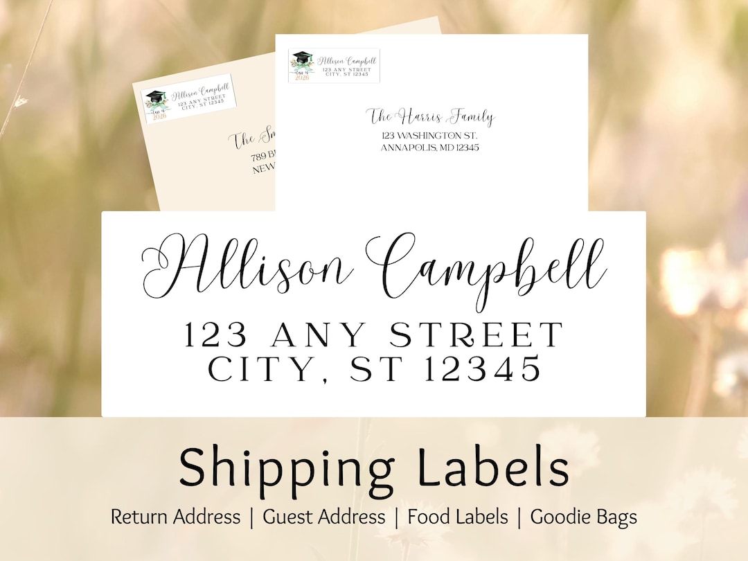 Write Labels Reception Guest Address Labels | Wedding Recipient Labels | Printable Return ...