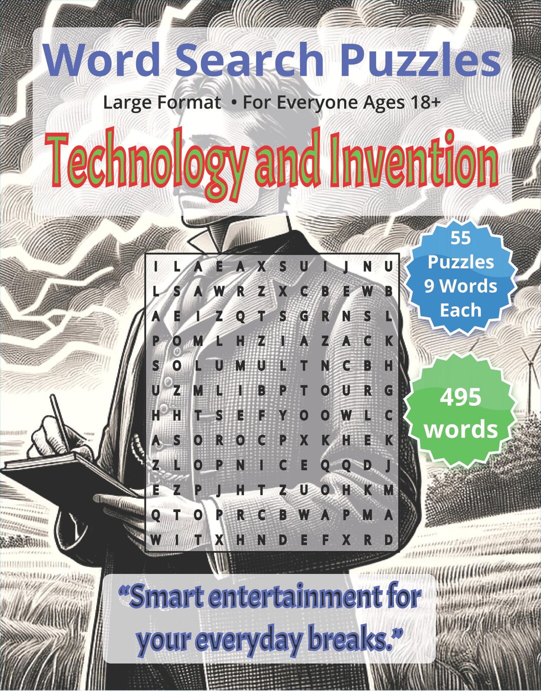 Technology and Invention: Word Search Puzzles for Everyone 18 ...