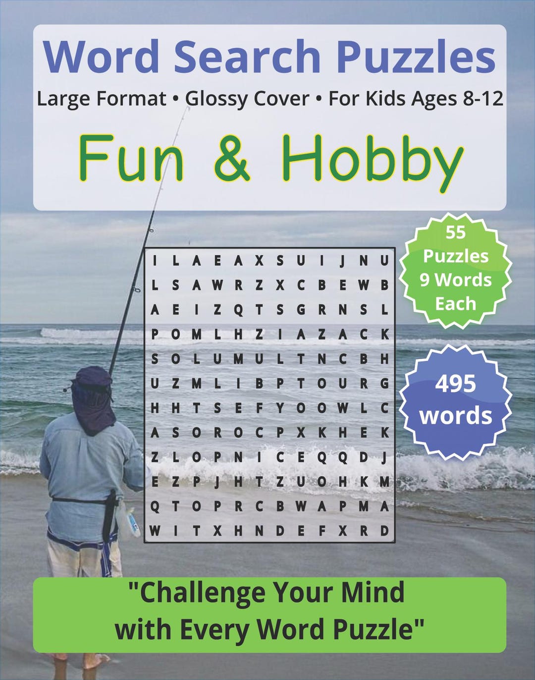 Fun & Hobby: Word Search Puzzle for Kids Ages 8-12- Printable Activity ...