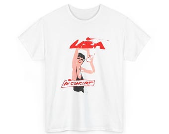 Best Selling Liza Minnelli 1980s in Concert Tee Pop Disco Heavy