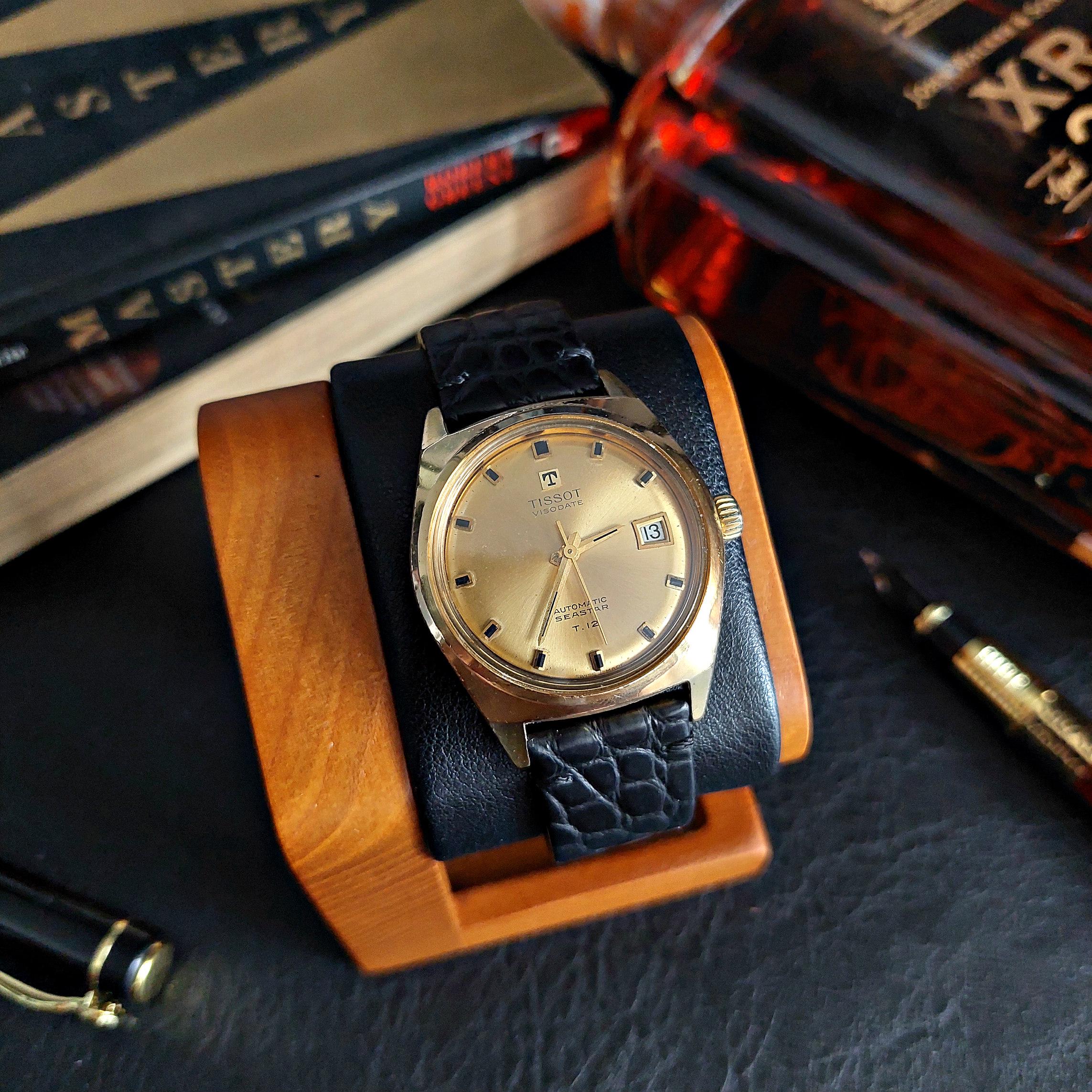 OH済60s ティソ【TISSOT】SEASTAR T.12 自動巻き金張り時計 OH済60s ティソ【TISSOT】SEASTAR T.12 自動巻き金張り時計