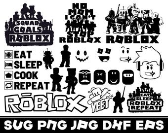 Roblox SVG バンドル、Roblox フォント SVG、Roblox デジタル ダウンロード イメージ、Roblox キャラクター クリップアート、Roblox ボーイ SVG、Roblox アルファベット、誕生日 SVG。