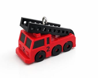 Mini Fire Truck Geocache Container (3d print)
