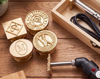Custom Electric Branding Iron, Personalized Makers Mark Stamp, Woodworking Logo Tool, Business Branding Gift for Him