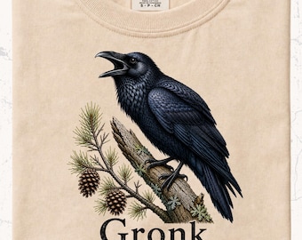 Raven TShirt | Forest Birder Shirt | Corvid Lover Gift