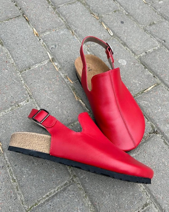 Orthopedic Suede Clogs with Cork Footbed, Wide Fit Anatomical Mules, Comfortable Women’s Slip-On Shoes, Supportive & Stylish