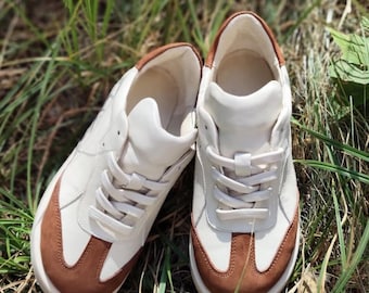 Handmade Anatomical Sneakers | Wide Toe Box Barefoot Shoes | Zero Drop Custom Leather & Suede Unisex Minimalist Trainers