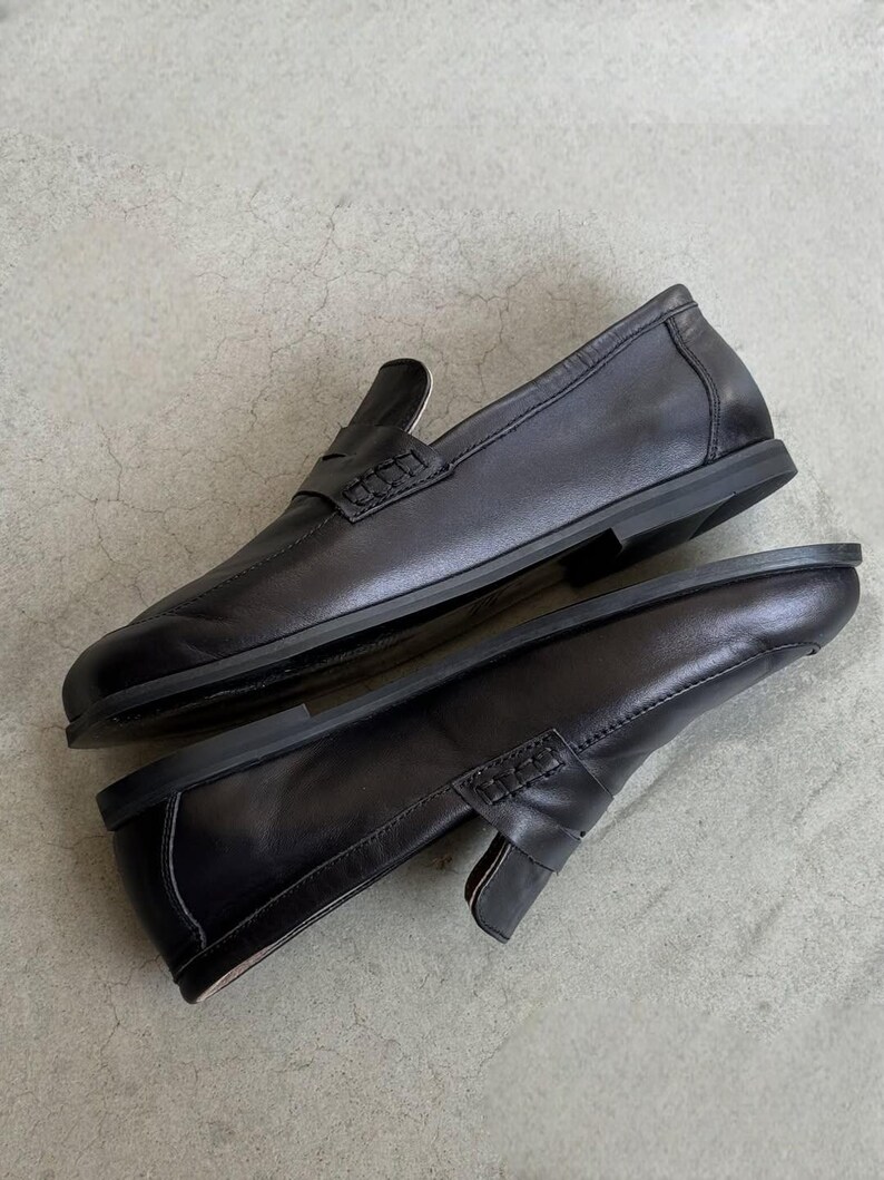 Gift idea – handmade women’s loafers, natural leather flats, stylish casual shoes