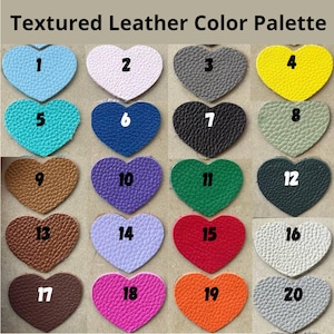 Custom color chart for leather and suede boots, choose your favorite shade for handmade women’s ankle boots