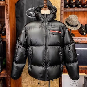 Vintage Prada Puffer Bomber Jacket