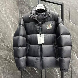 Vintage Moncler Puffer Jacket Black