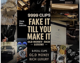 Aesthetic Luxury Video Pack | 1000+ Rich Lifestyle MP4s