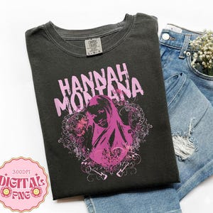 DisneyChannel Hannah Montana File, Hannah Montana Png, WDW Magic Kingdom File, Disneyland File, DisneyVacation File image 1