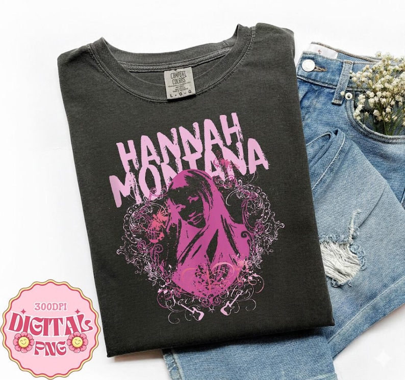 DisneyChannel Hannah Montana File, Hannah Montana Png, WDW Magic Kingdom File, Disneyland File, DisneyVacation File image 1