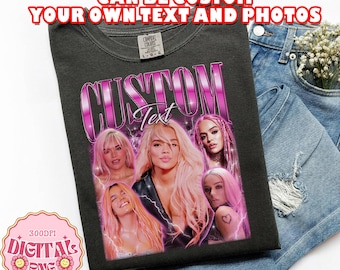 Personnalisez votre propre idée bootleg ici, graphique familial personnalisé Png, téléchargement numérique t-shirt rap bootleg personnalisé, conception de chemise bootleg personnalisée