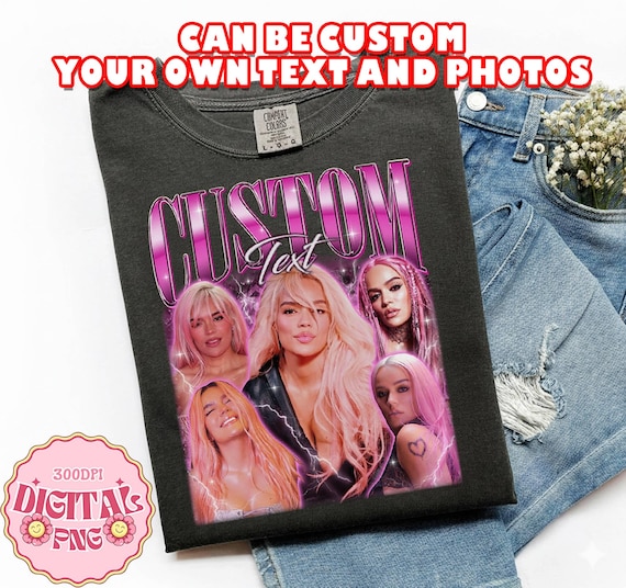 Custom Your Own Bootleg Idea Here, Personalized Family Graphic Png, Custom Bootleg Rap Tee Digital Download, Custom Bootleg Shirt Design
