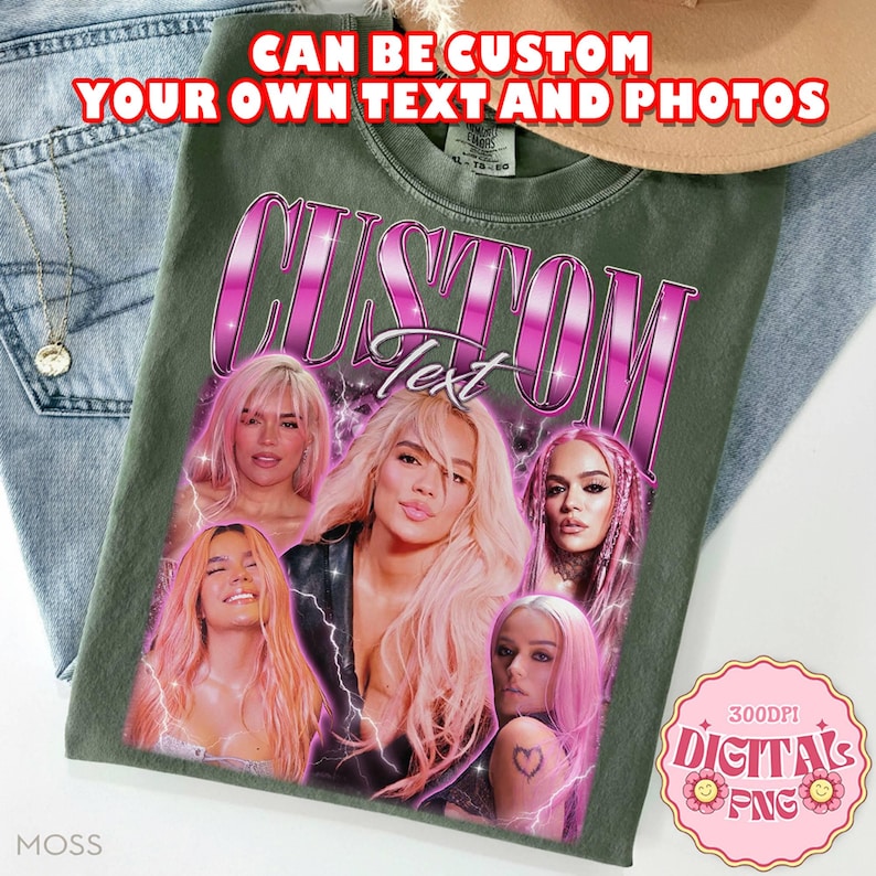 Custom Your Own Bootleg Idea Here, Personalized Family Graphic Png, Custom Bootleg Rap Tee Digital Download, Custom Bootleg Shirt Design image 2