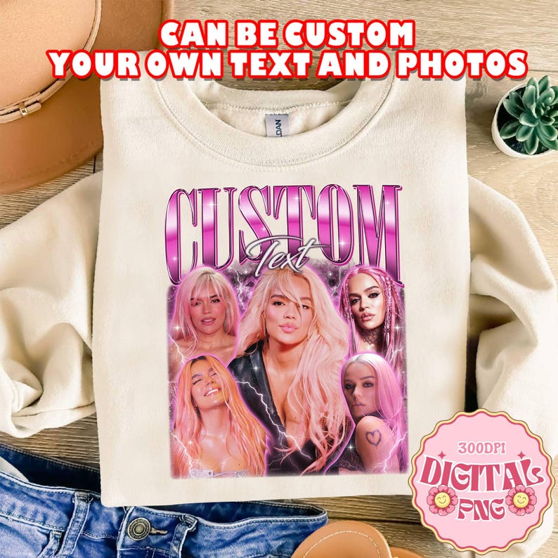 Custom Your Own Bootleg Idea Here, Personalized Family Graphic Png, Custom Bootleg Rap Tee Digital Download, Custom Bootleg Shirt Design image 3