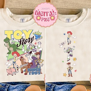 You've Got A Friend In Me,Toy Story 5 Movie Disneyland Woody Jessie Buzz Lightyear PNG,Family You've Got A Friend In Me DigitalFile Download image 1
