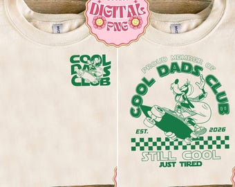 Cool Dads Club Goofy File, Goofy Mickey Fathers Day Png, Disneyland Goofy Dad File, Fathers Day Gift, Best Dad File, Funny Dad File