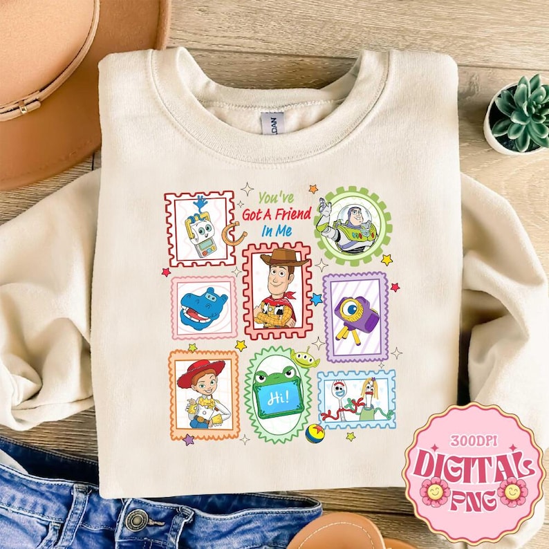 Laço Coquette DisneyToy Story PNG, Toy Story 5 Filme Vintage 2026 PNG, Buzz Lightyear Woody PNG, Toy Story Land, Você Tem um Amigo em Mim imagem 3
