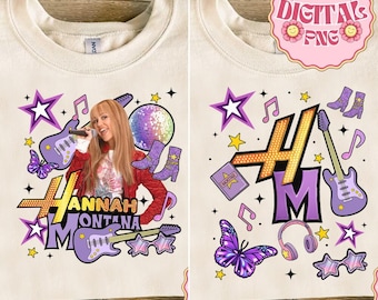 Coquette Bows DisneyChannel Movie Hannah Montana 20 Years Anniversary Png,Hannah Montana Fan, Family Matching File, 2026 DisneyMusical File