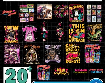 DnD Dungeons And Dragons File, New Achivement Game Matching, Princess Mongo Donuts Cat, Dnd Game Lovers, This Is An Outrage Bundle File