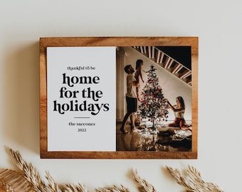 2022 Christmas Cards FREE SHIPPING, Printed Christmas Cards Photo, Holiday Card, Christmas Retro Christmas Card, Christmas Card with Photo