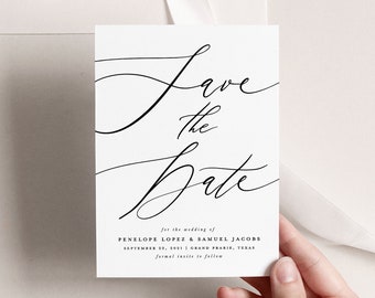 Printed Save the Date, Printed Save the Dates, Save the Date Cards, FREE SHIPPING