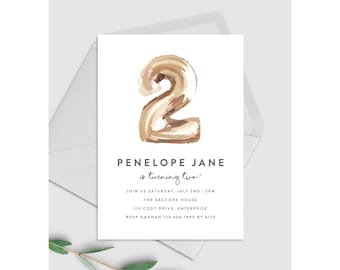 2nd Birthday Invitation Girl Second Birthday Invitation Girl 2nd Birthday Invitation Boy Second Birthday Invitation Boy Kid Birthday 2683506