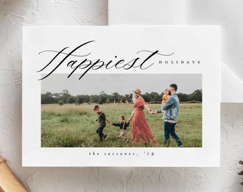 Weihnachtskarte Vorlage, Weihnachtskarten Vorlage, Weihnachtskarten Foto, Happy Holidays Karte Vorlage Download, Foto Urlaubskarte 2959460