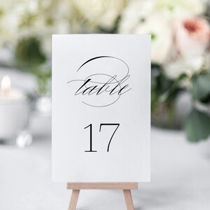 Wedding Template Table Number Template Wedding Table Number Template ...