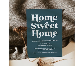 Housewarming Invitation, New Home Invitation, Housewarming Invite