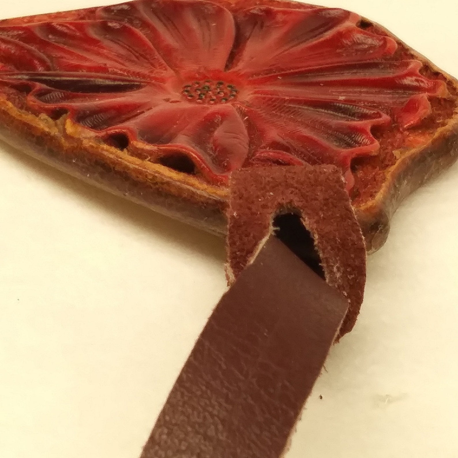 Handbag charm leather charm leather flower charms zipper Etsy