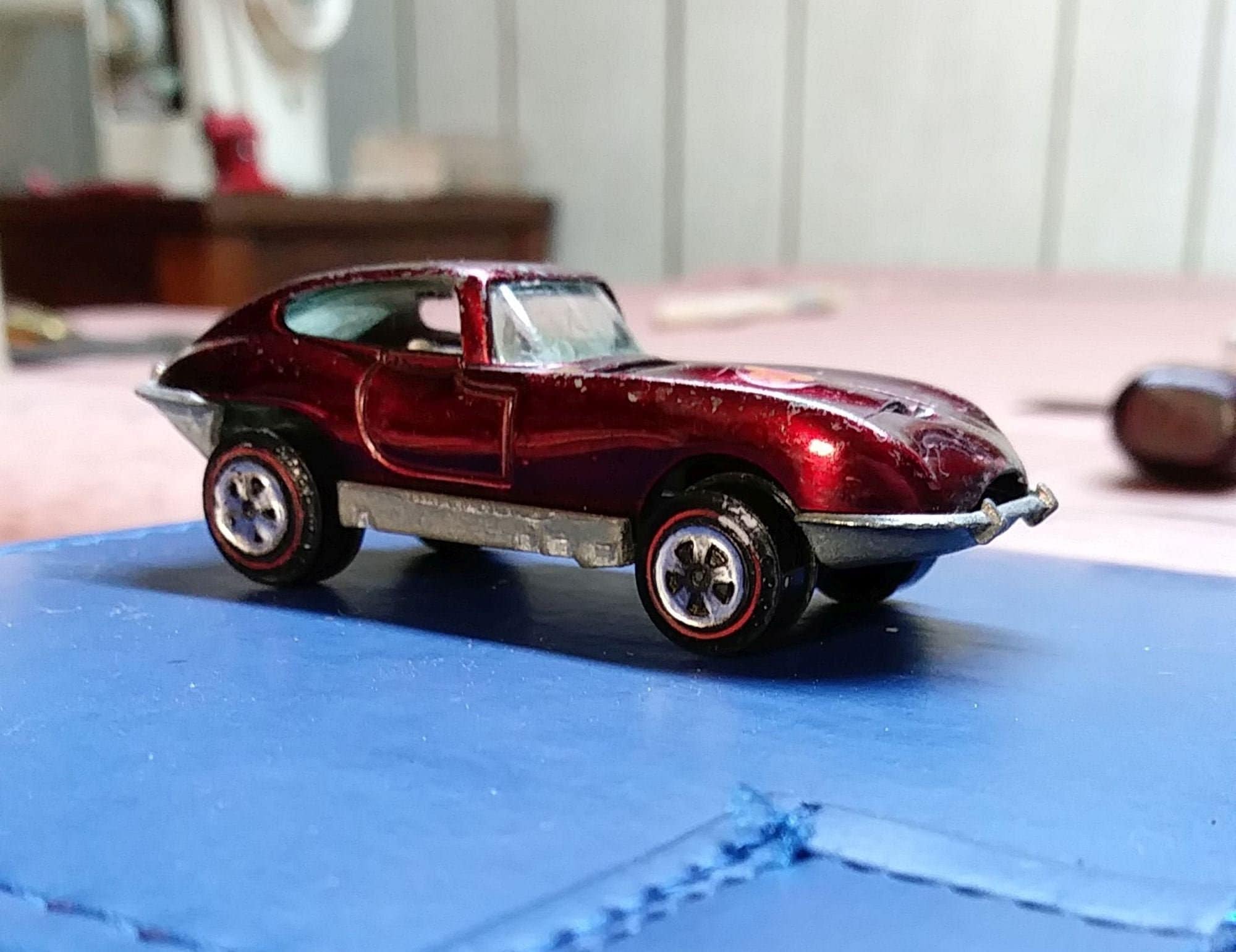 Johnny Lightning, Collector Car, Rare Topper Xke Custom, Vintage