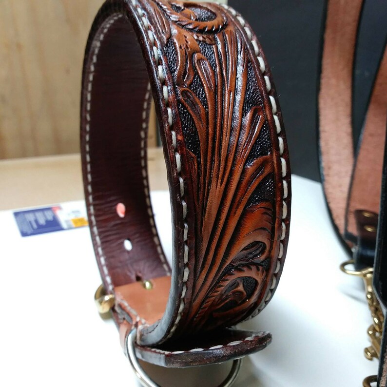 Handmade Dog collars Border collie collar Doberman Pinscher Etsy