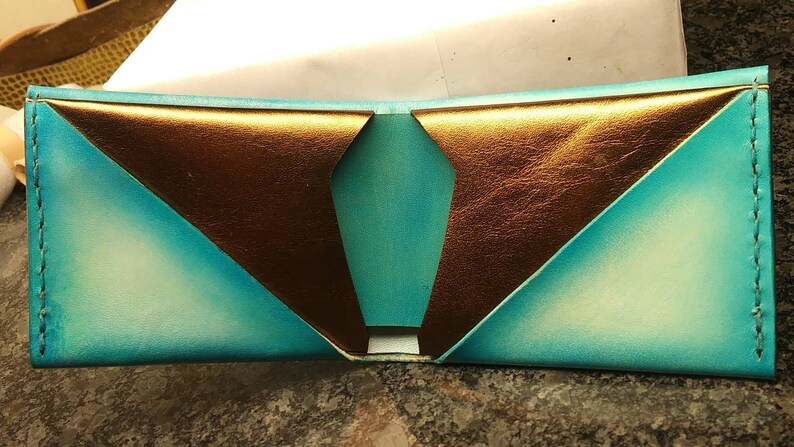 turquoise wallet womens