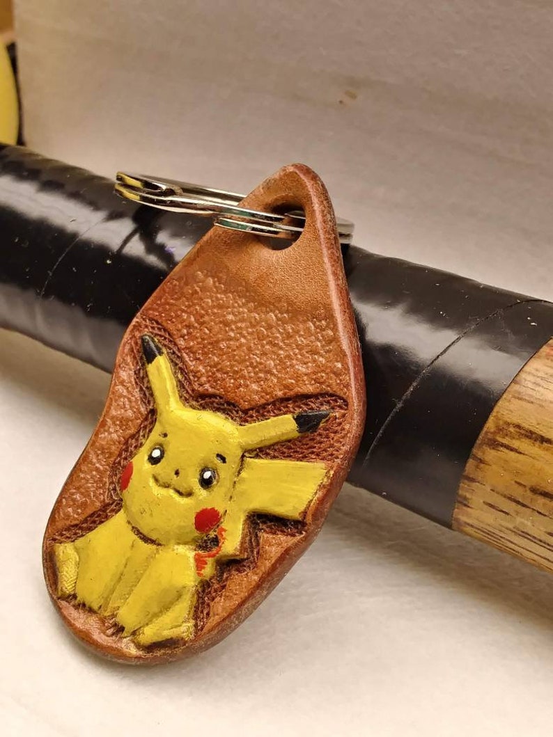 Handmade Keychain Children Character Little Yellow Dude Etsy India