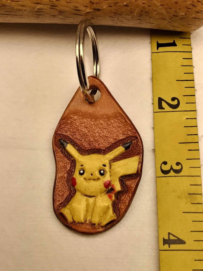 Handmade Keychain Children Character Little Yellow Dude Etsy India