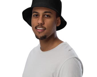 Embroidered Brazil Flag Hat - Organic Unisex Brazilian Bucket Hat