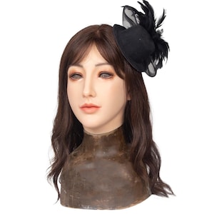 Maschera In Silicone Donna Ultra Realistica – MILANTOY Travestimento Uomo Diventa Donna